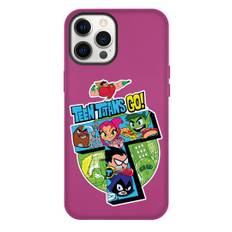 Teen Titans Go Phone Case For iPhone Samsung Galaxy Pixel OnePlus Vivo Xiaomi Asus Sony Motorola Nokia - Characters T Logo Sticker