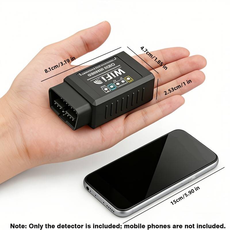 TEMU The Obdii Wifi Automotive Diagnostic Scanner Is Designed For All Vehicle Components, Works , Features A Wireless Wi-fi , Connects Through The Obd Port, And Is Compatible With And Devices