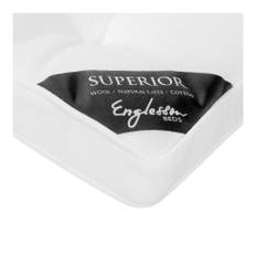 Englesson - Bäddmadrass Superior 140Wx200L, White - Madrasser