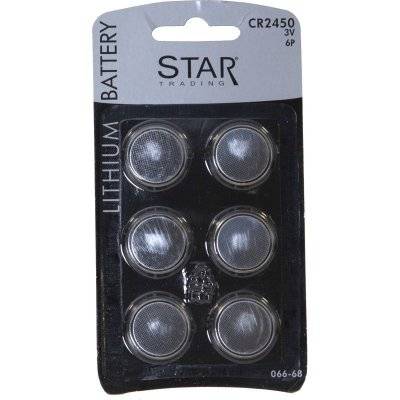 CR2450 BATTERI 6-PACK
