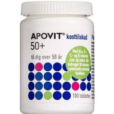 Apovit 50+ Tabletter - Apovit - 100 stk - Kosttilskud