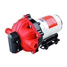 LIGHTEU®, Seaflo DC 12V 18.9LPM 5.5GPM, 60PSI 5-kammars vattentrycksmembranpump, 51s tryckpump för marin, båtar, yacht, husvagn, camping, utomhus, trädgård