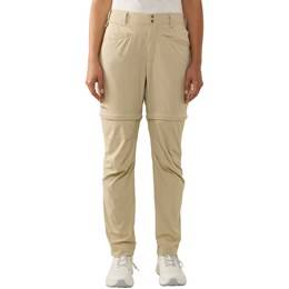 Haglöfs Lite Standard Zip-Off II Pant Dame Chalk Beige 44