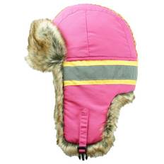 Pälsmössa svart/reflex| barn/junior (53 Rosa)