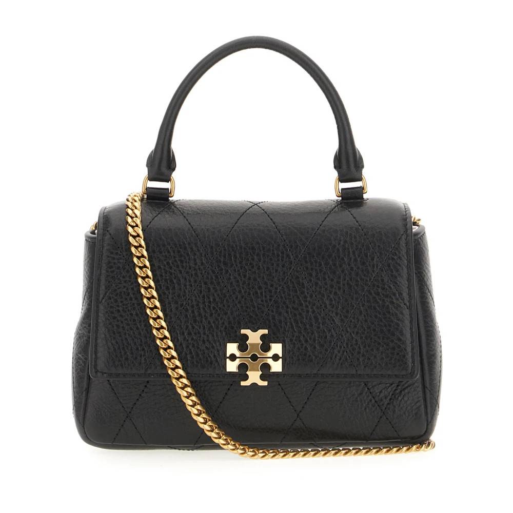 Tory Burch Charlie Skuldertaske - Tasker - Dame - Sort - ONE SIZE - Uld