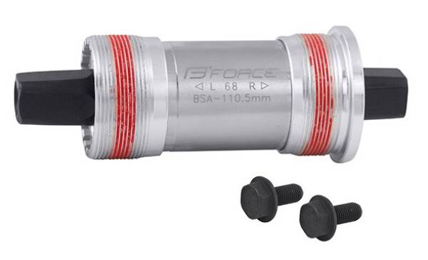Force krankboks firkant Alumium - Aksellængde 113 mm