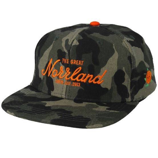 SQRTN - Camo snapback Keps - Kids Great Norrland Camo Snapback @ Hatstore