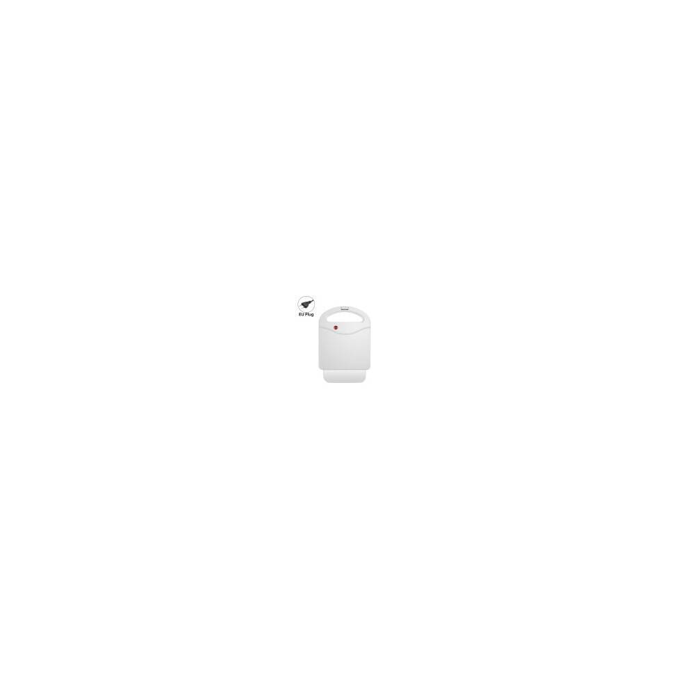 (White)Portable Electric Sandwich Maker Home Multifunctional Machine Non Stick Breakfast Maker