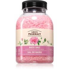 Green Pharmacy Damask Rose & White Musk Bath Salt Avslappnande badsalt 1000 g