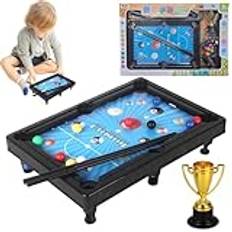 Tabletop Pool Bord, Pool bord, stationär biljardspel, liten biljarduppsättning, barn poolbord, pedagogiska biljardspel, miniatyr poolbord, interaktivt poolspel, bärbar pool bord