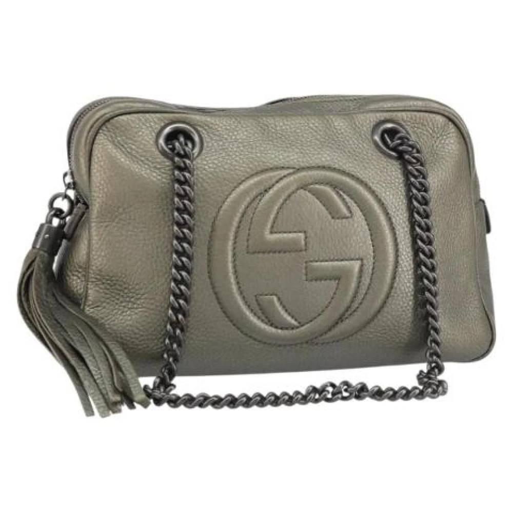 Gucci Vintage - Pre-owned Vintage Axelremsväska Vintage - Dam - ONE Size - Läder