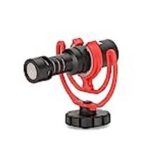 RØDE VideoMicro Kompakt riktningsmikrofon för kameramontering för filmmakning, innehållsskapande och platsinspelning