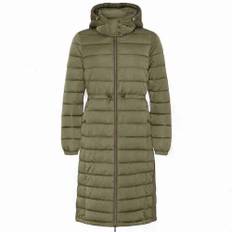 Redgreen, Frakke, Dame, Grøn, XS, Polyester, Hættet Vinter Dunjakke