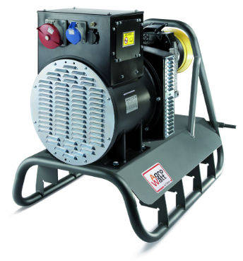 Traktorelverk lågvarvigt 80kVA 1500v/min 400V/230V