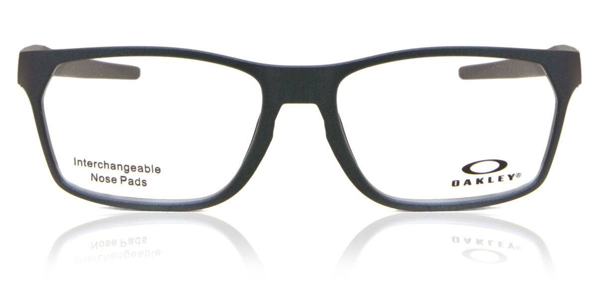 Oakley OX8032 HEX JECTOR 803207 55 Blåa Glasögon (Endast Båge) Män