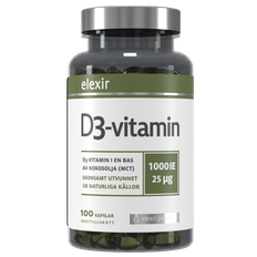 Elexir Pharma | D3-vitamin 1000IE