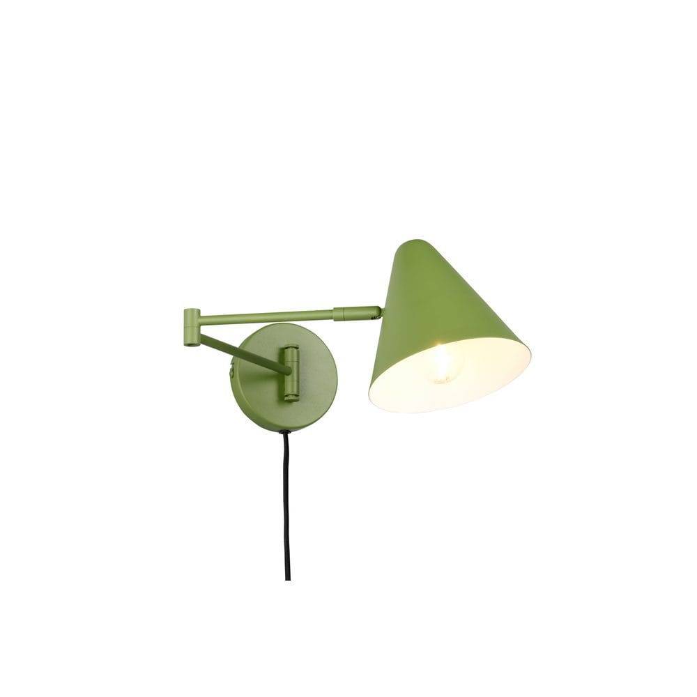 Trio Lighting Vägglampa TRIO Cosima - Grön Sänglampa vägg