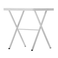 Bistrot fällbord 70x70 cm - flera färgval (Vit)