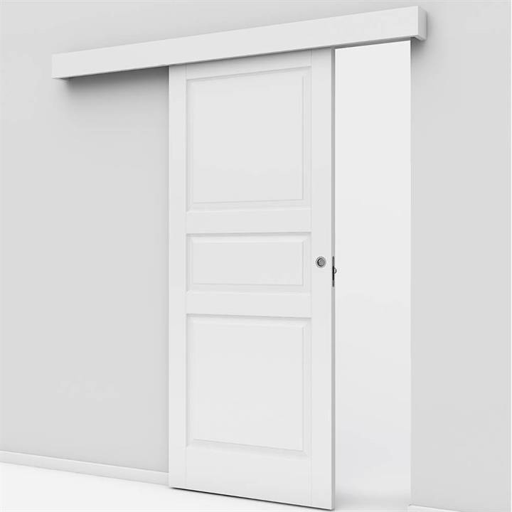 Finland kompakt skydedør med kappe - Safco Doors, M8x21 (72,5 x 204 cm)