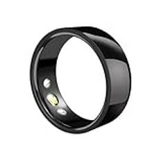 Netoches SR200 Smart Ring Activity Fitness Tracker Blodsyre Blodtryckssömnmonitor Fingerring för IOS Android Hållbar A