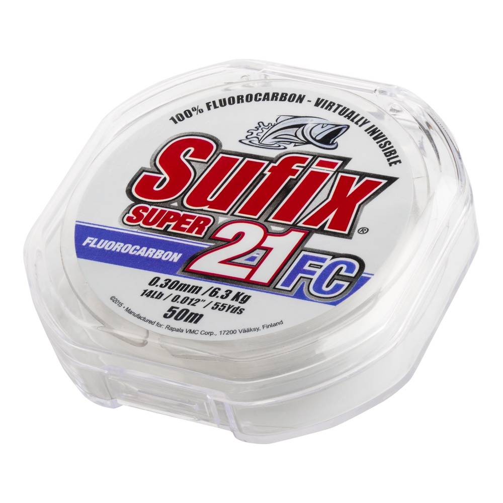 Sufix Super 21 FC Flourocarbon (Størrelse: 0.60).