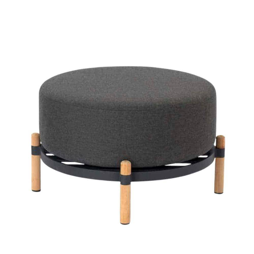 Mindo 107 Foot Stool Fotpall Dark Grey