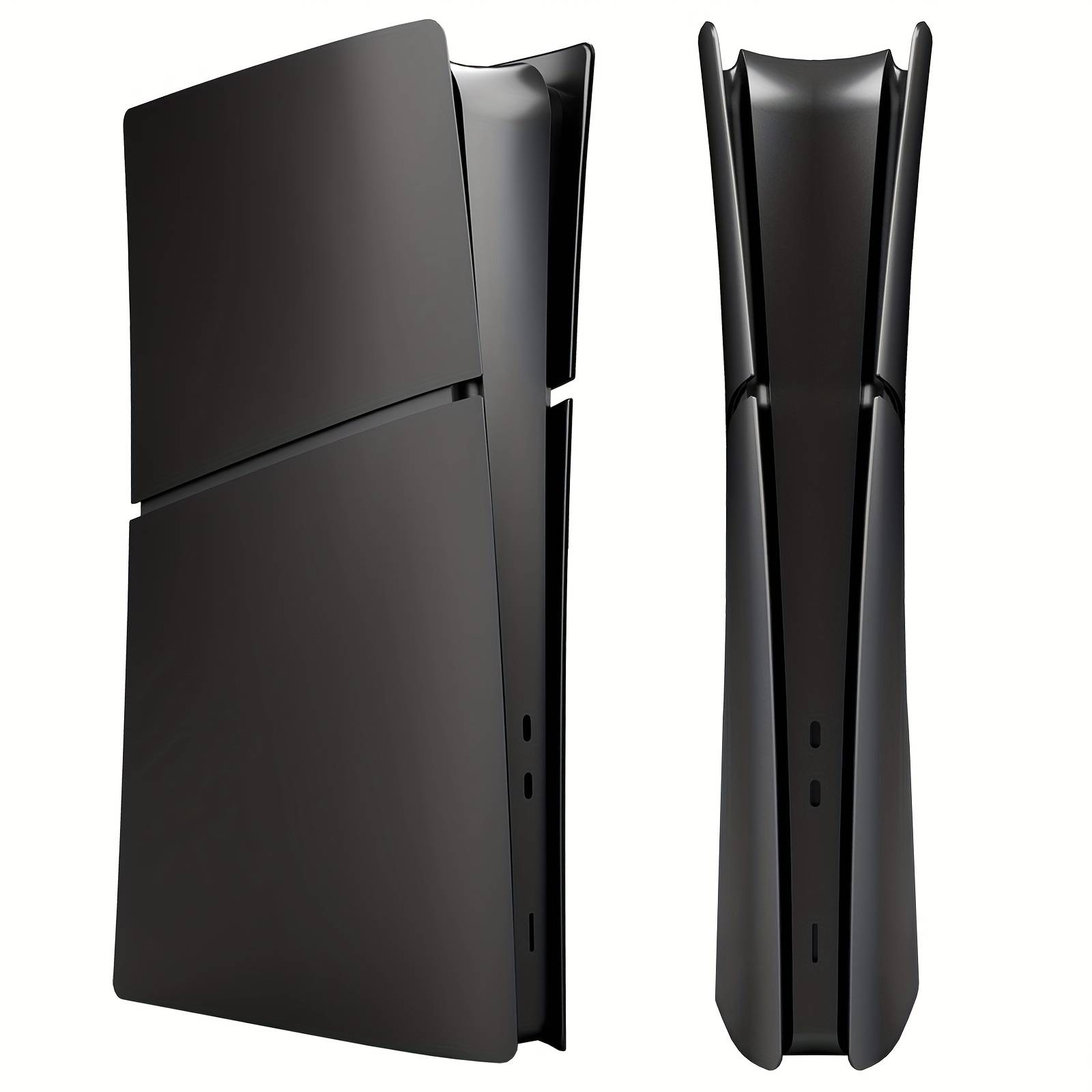TEMU Slim Disc Edition Cover Plates For Ps5 Slim Console, Digital Edition Shell Panels Compatible With New Playstation 5 Slim Accessories Protective Replacement