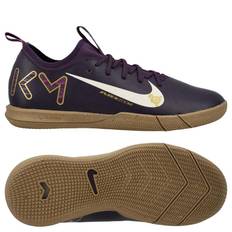 Nike Air Zoom Mercurial Vapor 16 Academy IC Mbappé Personal Edition - Lilla/Hvid Børn - Indendørs (IC)