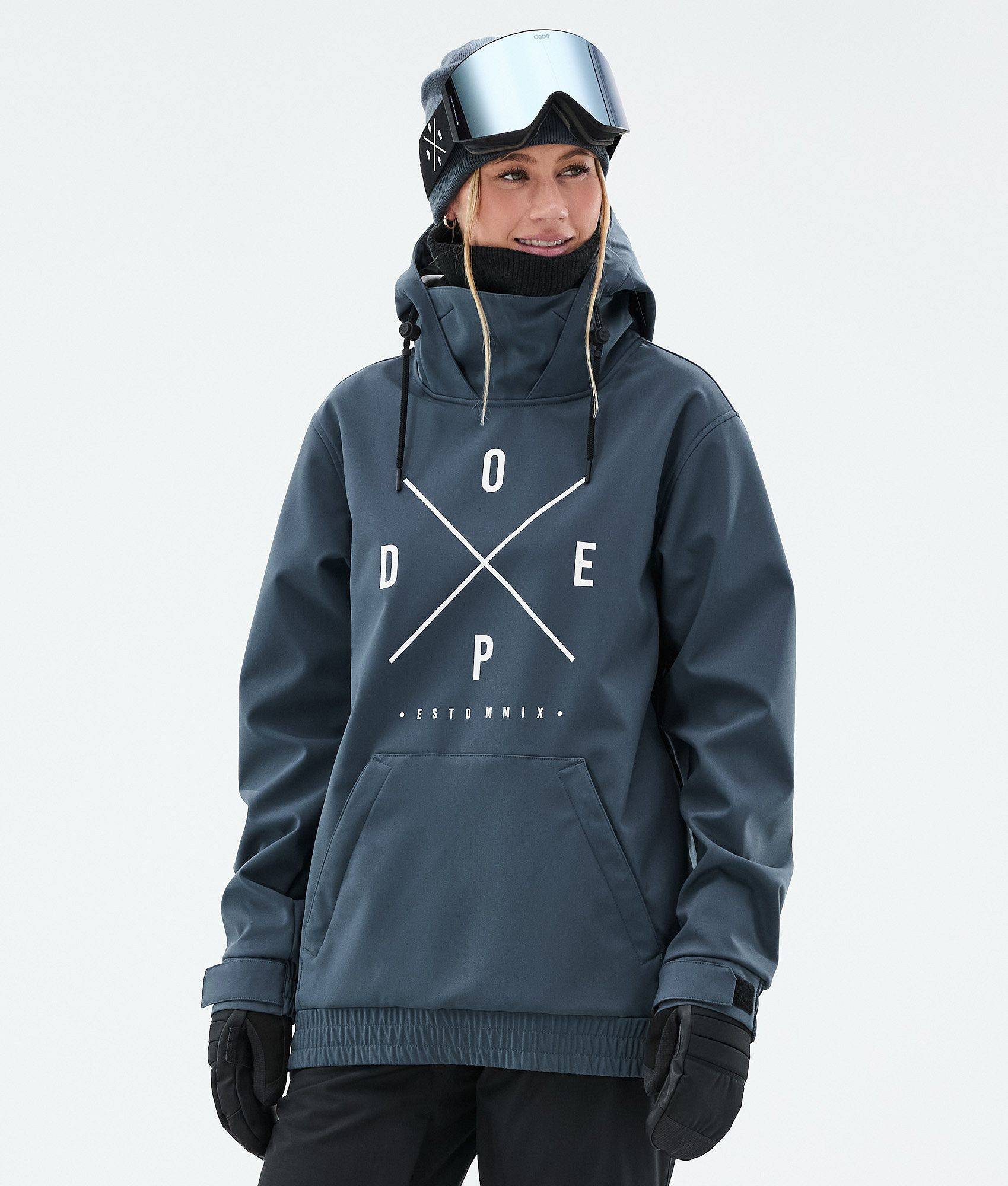 Dope Yeti W Skijakke Dame - Metal Blue