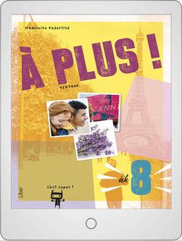 À plus ! åk 8 Digital (lärarlicens) - 9789147133765 - Skickas via e-post inom 1-3 timmar Onlineprodukt / Övrigt