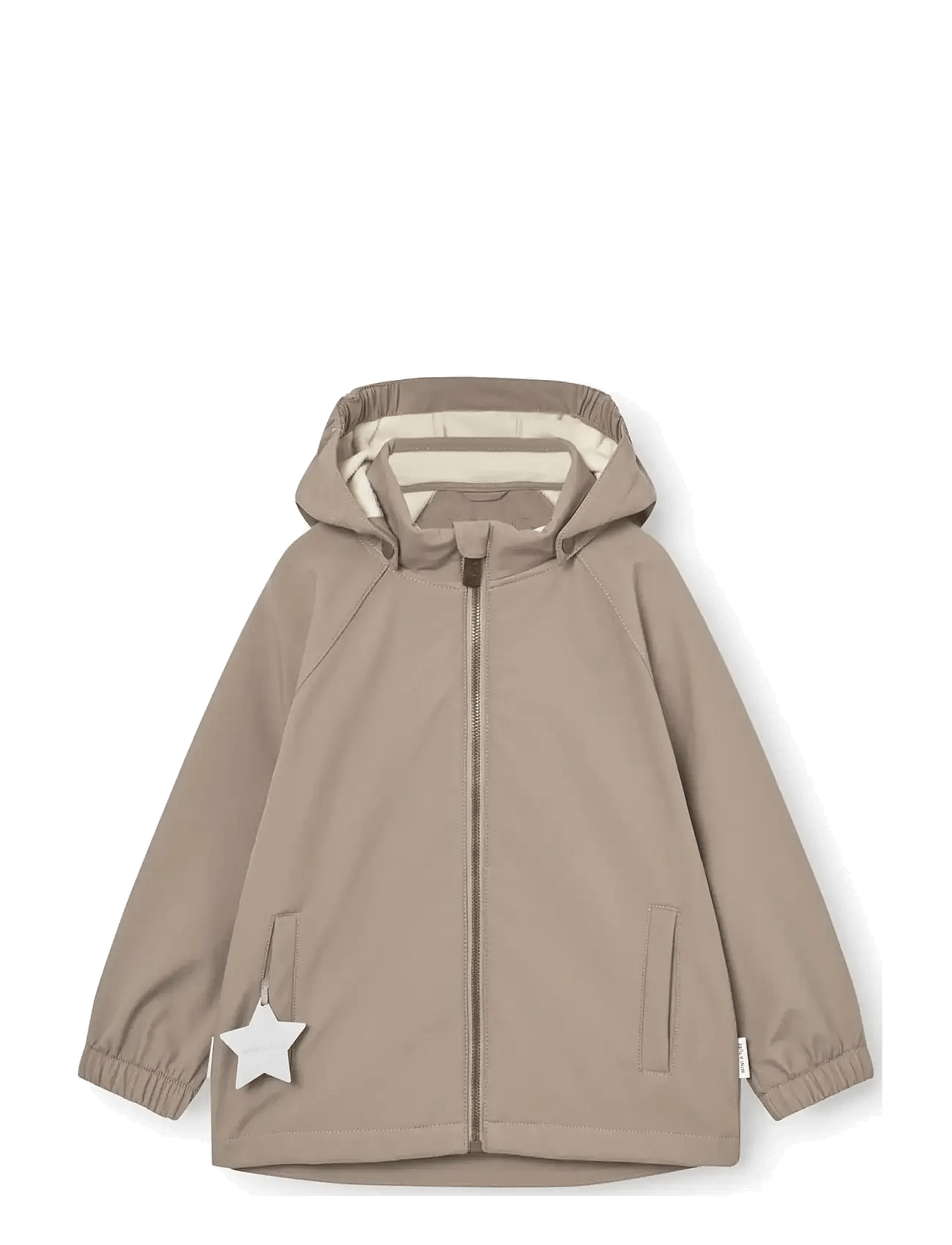 MINI A TURE Mataden Softshell Jacket. Grs | Brown | 11Y/146
