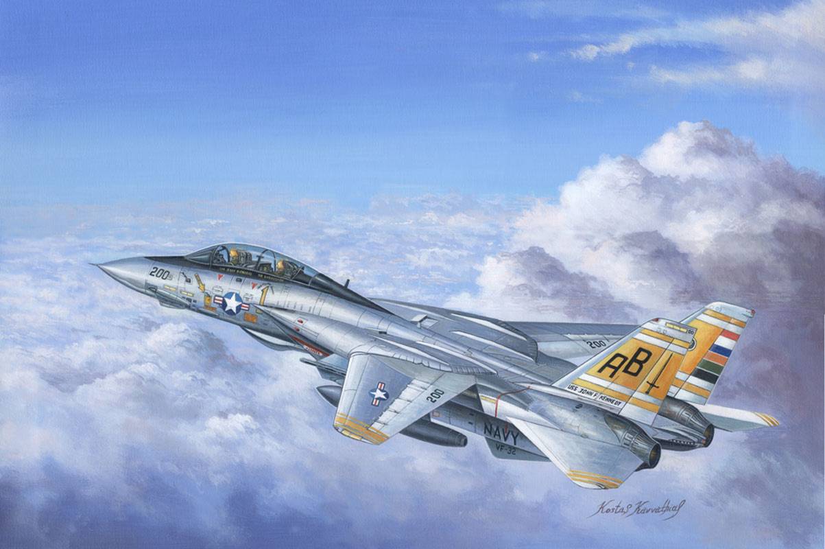 Hobby Boss F-14A Tomcat 1:48 modelfly