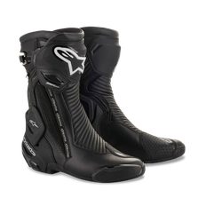 MC-Støvler Alpinestars SMX Plus V2 Gore-Tex, Sort/Sølv