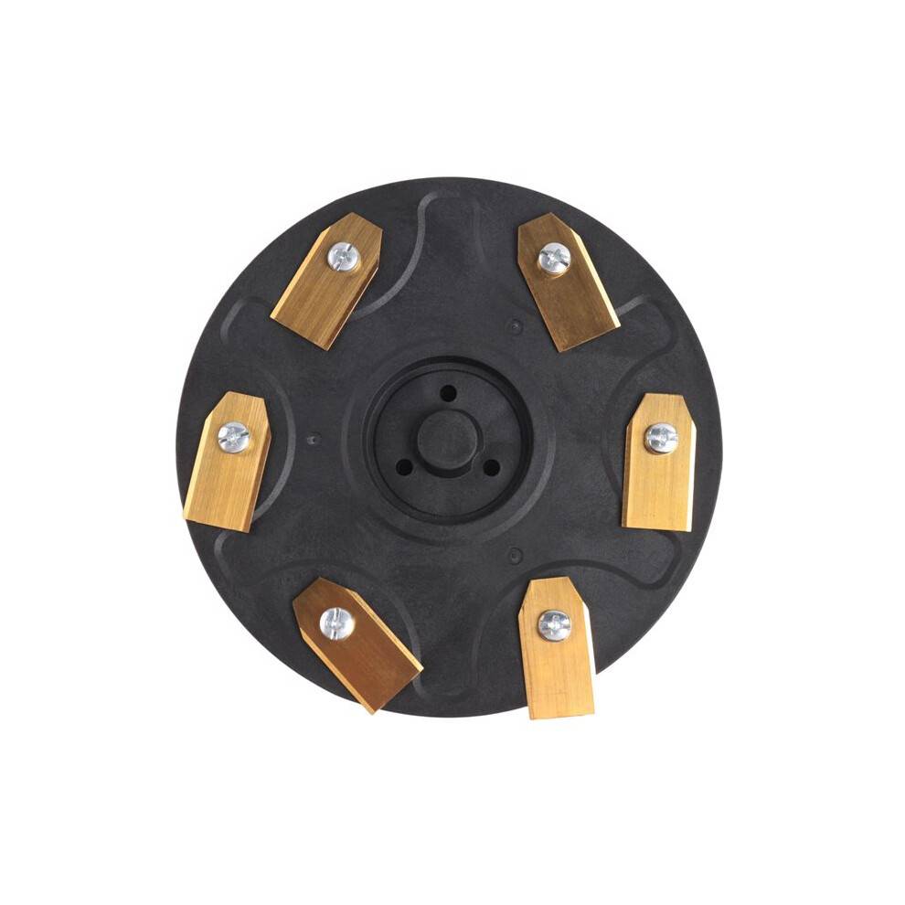 Knife Plate + 6 Replacement Blades for Gardena Sileno City, Mcculloch Robotic Lawnmower Blade Disc Lawn Robo