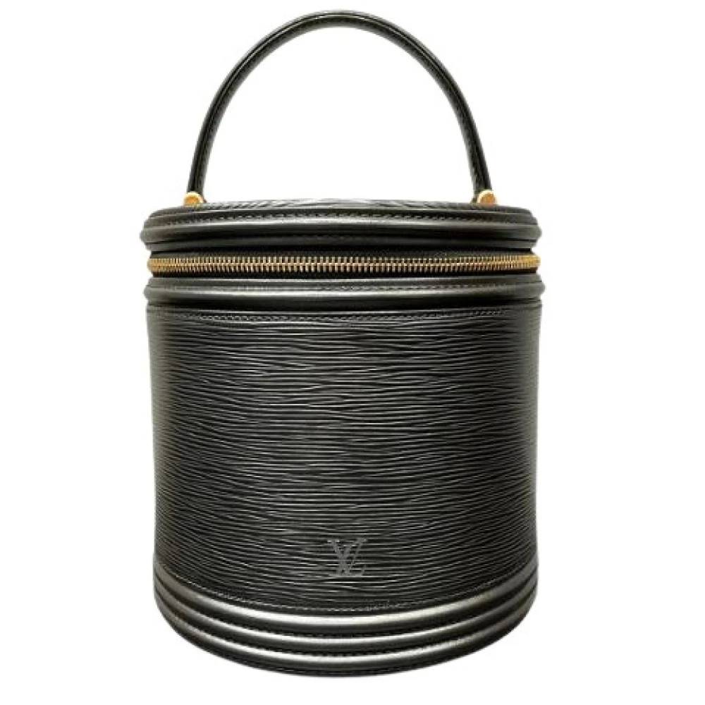 Louis Vuitton Vintage Pre-owned Cannes Epi Handbag - Vintage - Dame - Sort - ONE SIZE - Læder