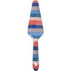 Rice Melamine Cake Server "A New York Minute" - "N.Y. Stripe"