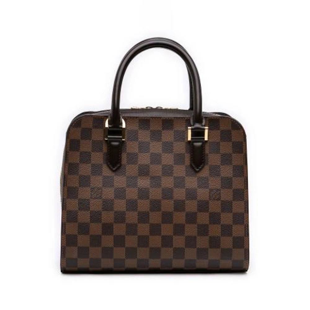 Louis Vuitton Vintage Pre-owned Triana Håndtaske - Vintage - Dame - Brun - ONE SIZE - Læder