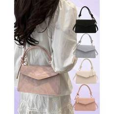 1PC Fashionable And Simple Personalized Small Bag For Women, New Style All-Match Ins Shoulder Messenger Bag, Small Square Bag, Waterproof And Easy To - Multicolor