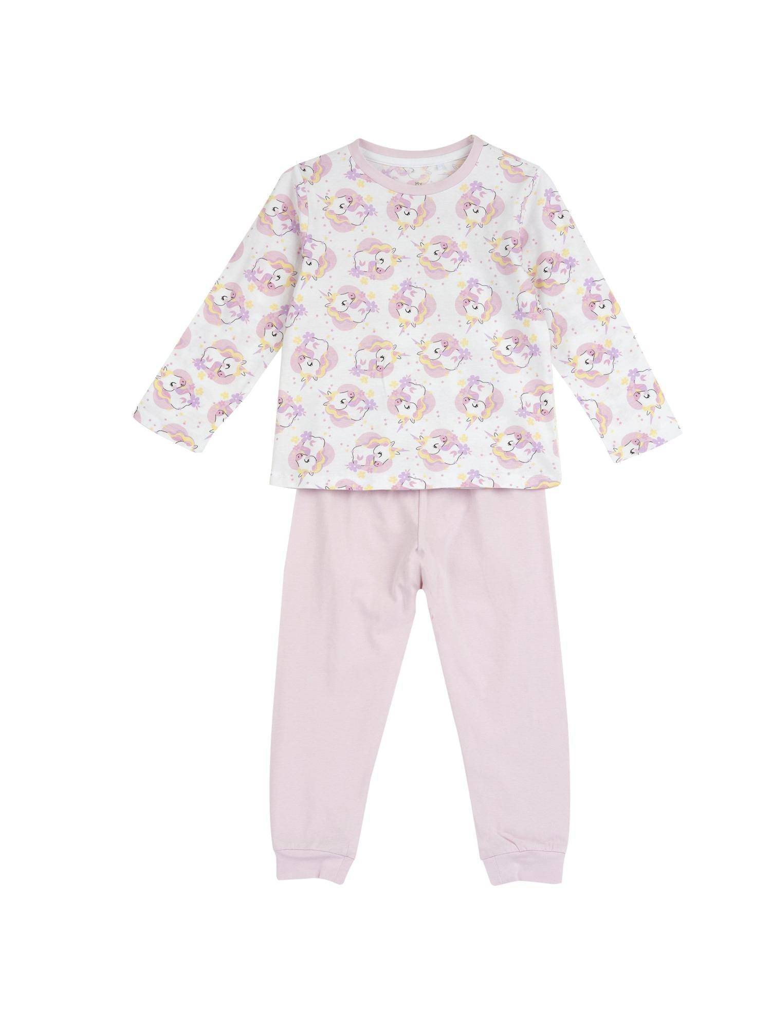 Chicco Pyjamas gul / syrén / svart / vit