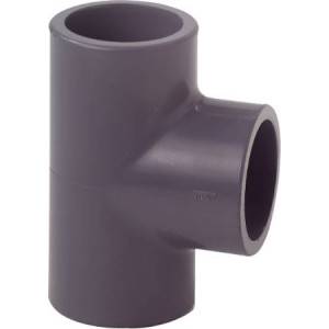 PVC T-stykke, 63 mm, 90°, PN16 - Georg Fischer