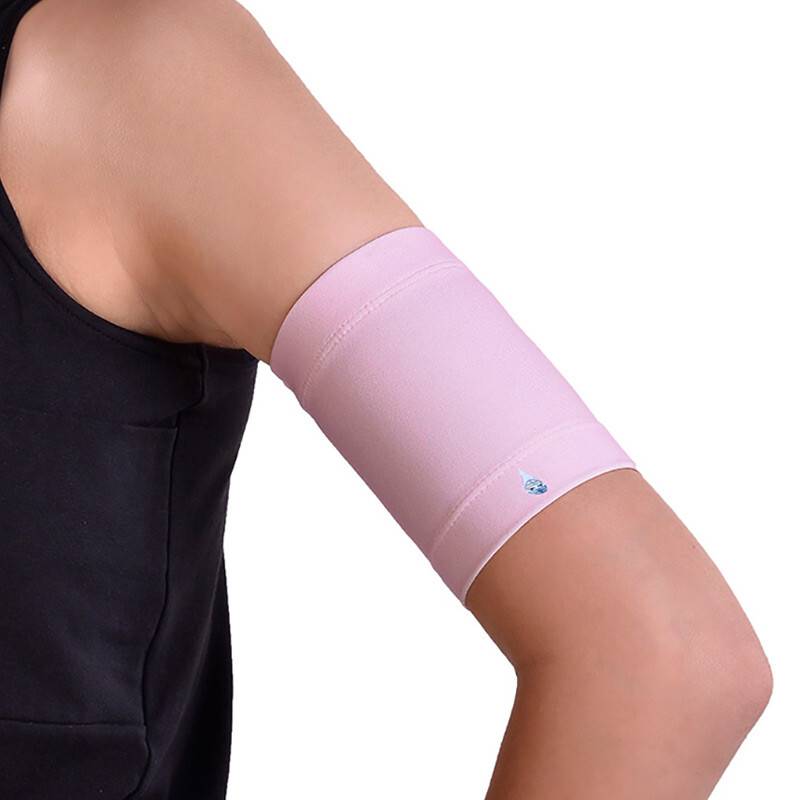 Beskyttende armbind til CGM/sensor og pumpe, barn (Rosa, XL)