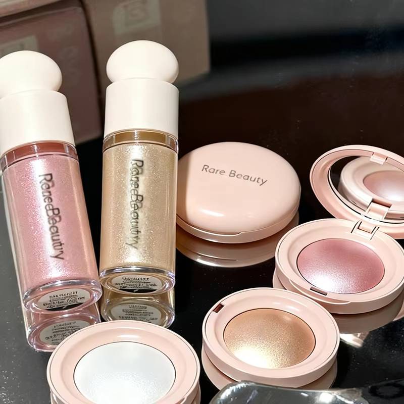 Rare Beauty Positive Light Liquid Luminizer Highlight Contouring Liquid Blush Makeup Face Shimmer Shine High Lighter Lipstick