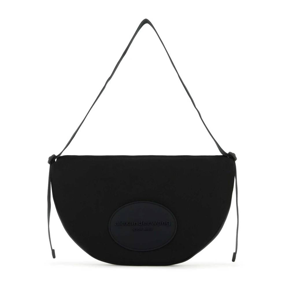 Alexander Wang Canvas Bo Skuldertaske - Tasker - Dame - Sort - ONE SIZE - Uld