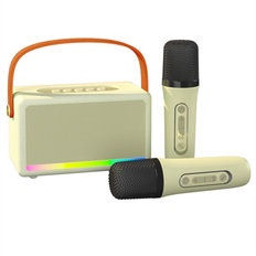 Karaoke-maskine til børn og voksne, bærbar Bluetooth karaoke-højttaler, A