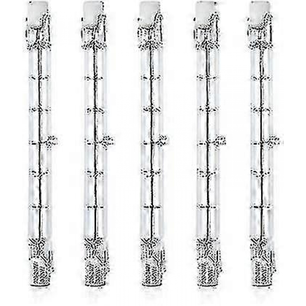 5-pak dæmpbar R7s 118 mm 300w halogenpære AC 220-240v 3100lm lineær halogenprojektør til landskabsbelysning, si