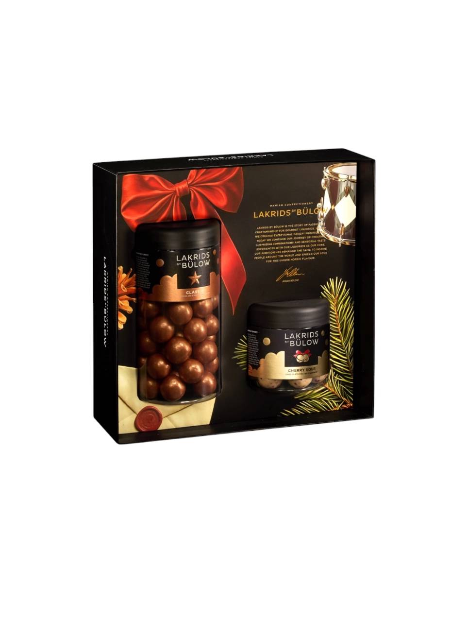 Lakrids by Bülow - Black Box Classic Reg / Sour Cherry Small.