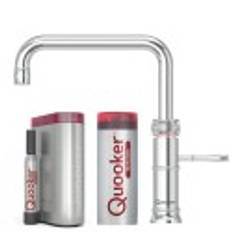 Quooker Classic Fusion Square krom, inkl. Pro3-B beholder & Cube køler Q911620102+Q511610002