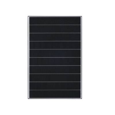 ECO DELTA 410W shingled fotovoltaisk modul, 35mm, svart ram, vit baksida, 1000mm kabel