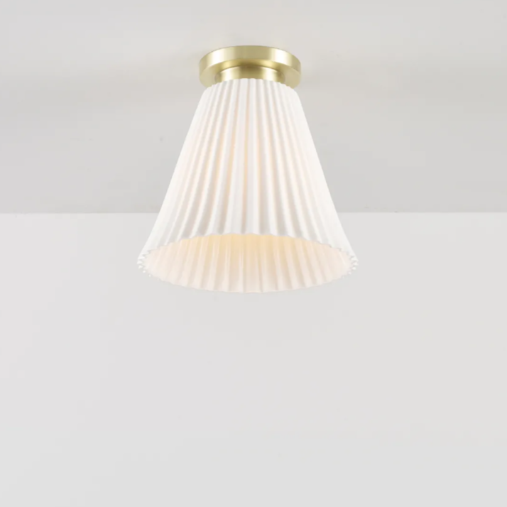 Hector Pleat ceiling Original BTC - Large / Messing