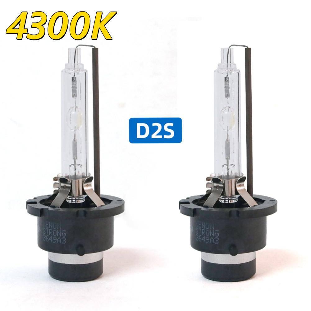 1 par bilxenonstrålkastarlampor D1S D2S D3S D4S lampor 4300K 5000K 6000K 8000K 10000K strålkastarljus 12V 35W Auto Xenonlampa 4300K D2S